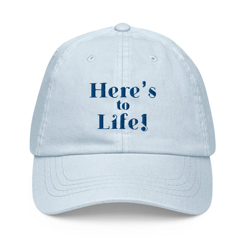 Here's to Life! Pastel Baseball Cap