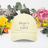 Here's to Life! Pastel Baseball Cap