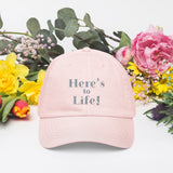 Here's to Life! Pastel Baseball Cap